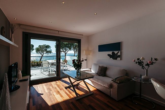 Apartament en lloguer amb vistes al mar a Canyelles (Roses)