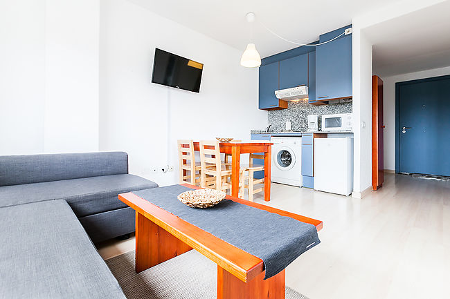 apartamento en venta con cocina - comedor en Rosas