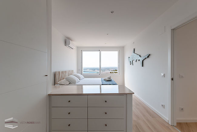 Louer nouvelle maison avec piscine et vue sur mer à Rosas