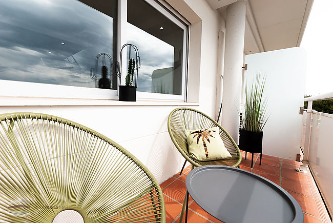 Terraza ático en venta en Santa Margarita. Rosas