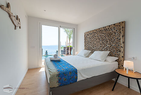 Maison de nouvelle construction avec piscine et vue mer en location de vacances à Roses (ANCLA MAR 1)